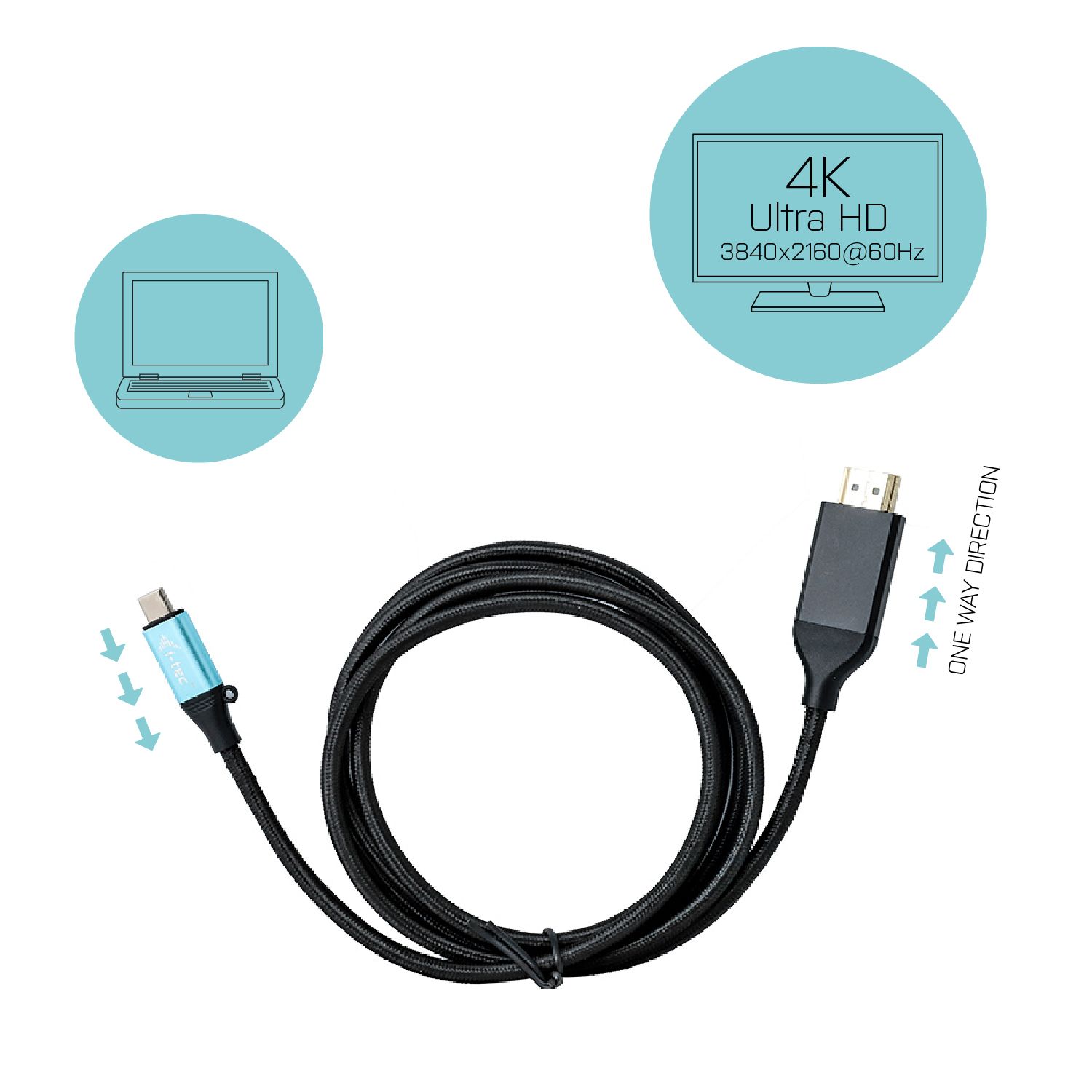 USB-C HDMI CABLE 4K 2M/ADAPTER 4K/60HZ_4