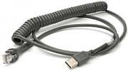 Cable: USB, black, Type A, 2.9m (9.5Â´), coiled, host power_1