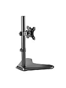 SINGLE DESKTOP MONITOR STAND/13-32IN TILT SWIVEL ROTATE_16