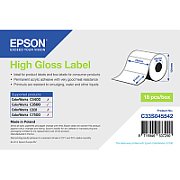 High Gloss Label - Die-cut Roll: 76mm x 51mm, 610 labels_1