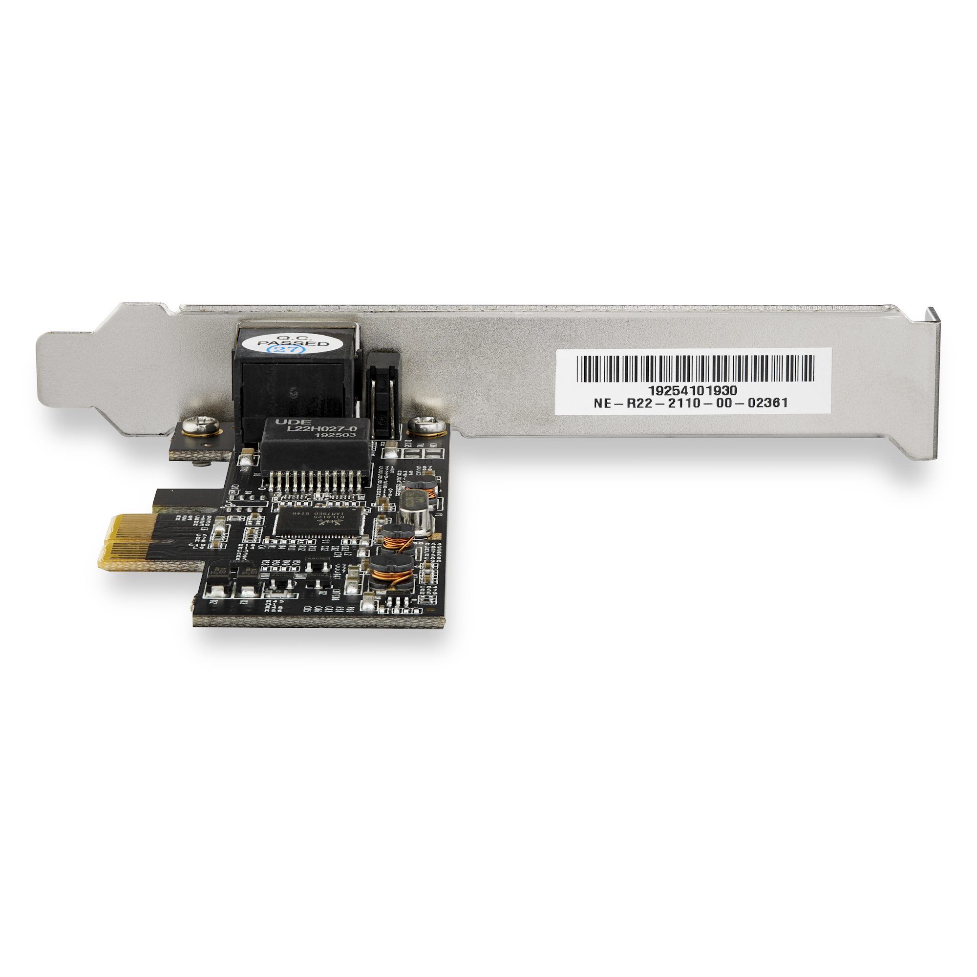 1 PORT PCIE NETWORK CARD/2.5GBPS 2.5GBASE-T - X4 PCIE LAN_3