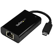 USB-C ADAPTER TO GIGABIT/W/POWER SUPPORT RJ45 F_1