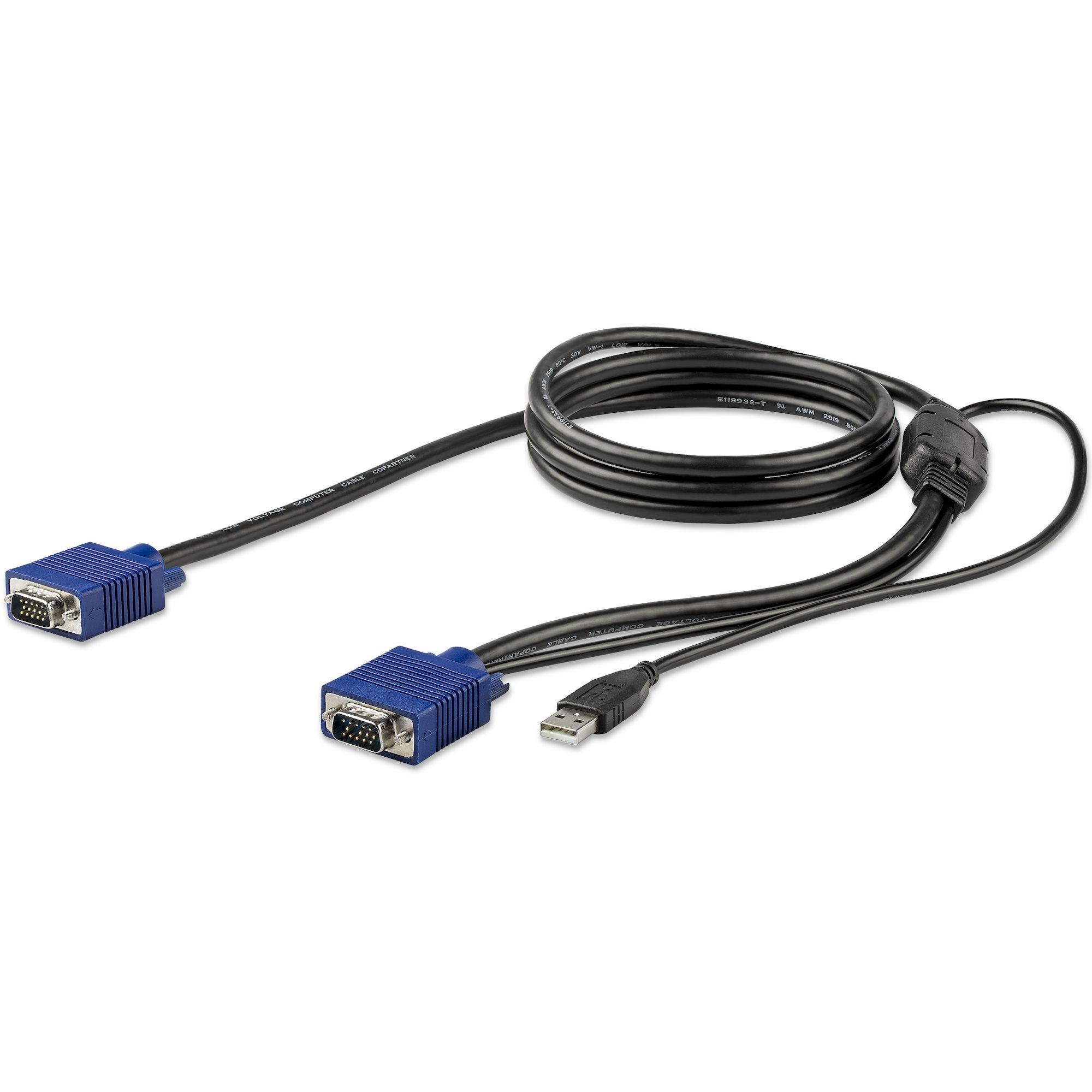 6 FT. (1.8 M) USB KVM CABLE/RACKMOUNT CONSOLE CABLE_4