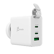 65W GAN USB-C 3-PORT TRAVELER/CHARGER CHANGEABLE AC USB-C CABL_2