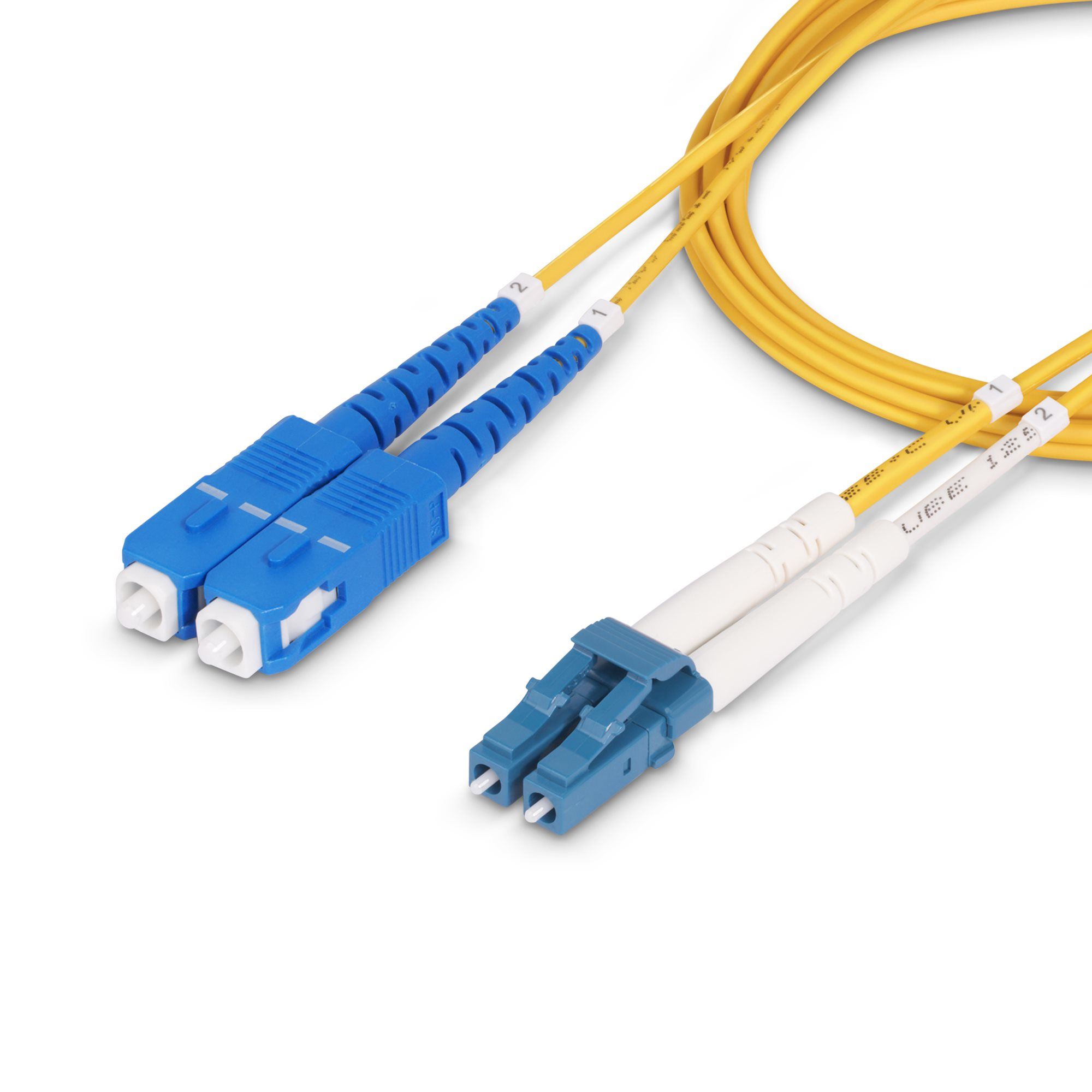 7M LC TO SC OS2 FIBER CABLE/OS2/UPC/DUPLEX/LSZH_7