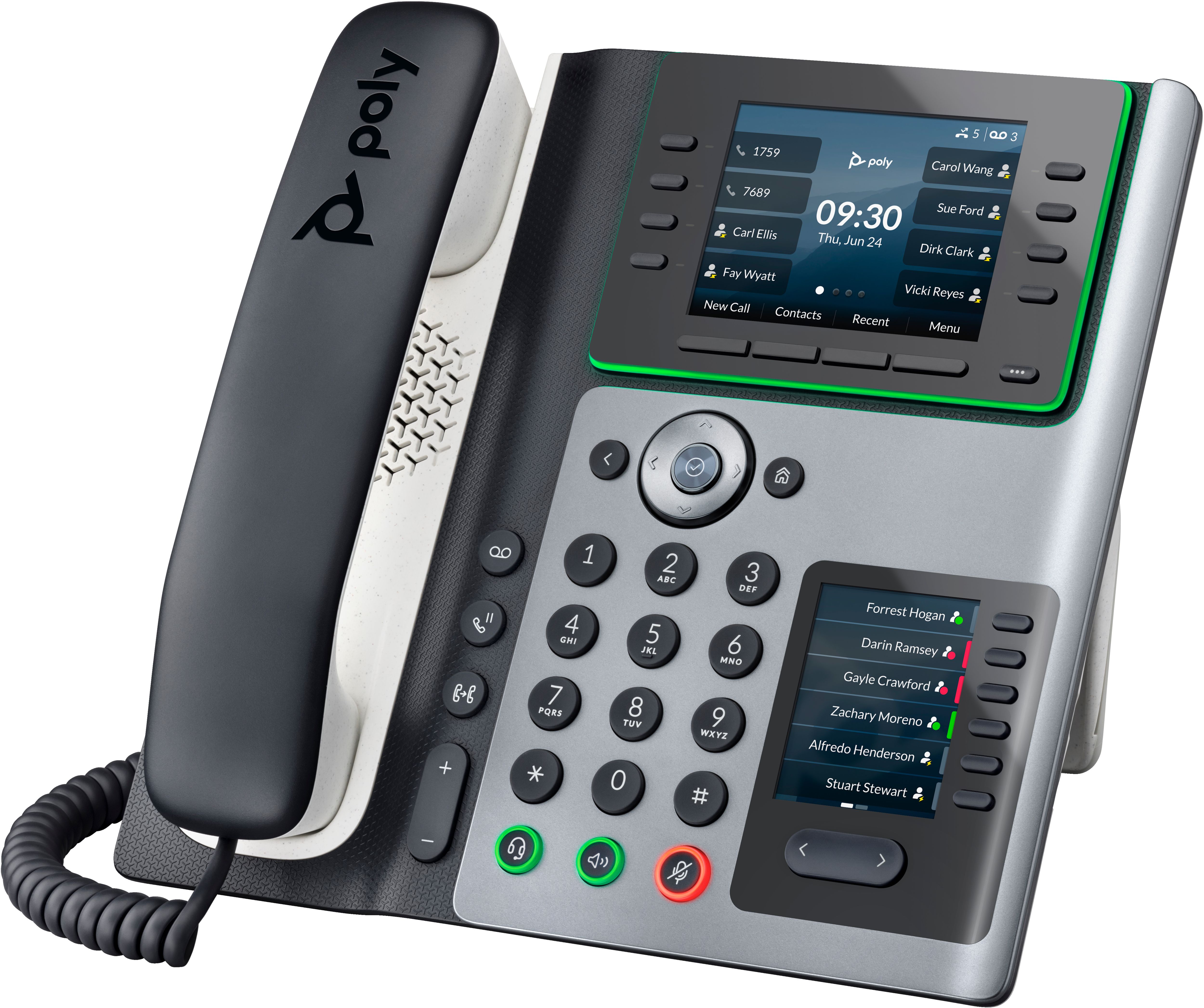 Poly Edge E400 IP Phone and PoE-enabled_4