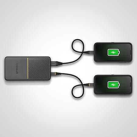 POWER BANK 20K MAH USB A AND C/18W USB-PD - BLACK_5