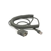 CABLE - RS232: DB9 FEMALE CONNECTOR, 20FT. (6M) COILED, TXD ON 2, 12V (REQUIRES 12V POWER SUPPLY)_1