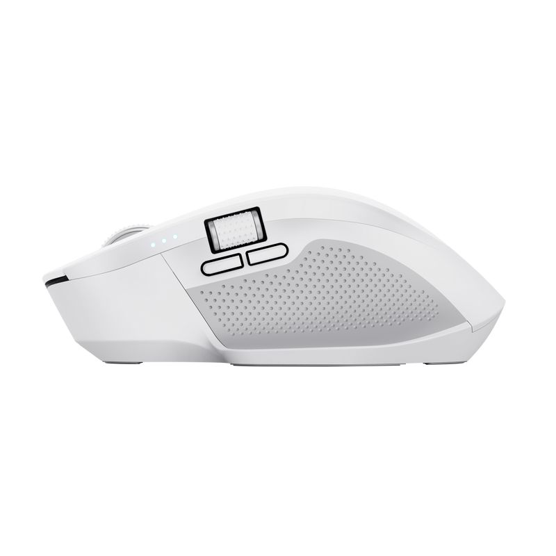 Mouse Trust Ozaa+, wireless RF 2.4GHz, bluetooth, conectivitate USB 1.1, 2.0, 3.0, rezolutie maxima 3200 DPI, alb_4