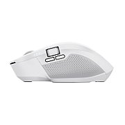 Mouse Trust Ozaa+, wireless RF 2.4GHz, bluetooth, conectivitate USB 1.1, 2.0, 3.0, rezolutie maxima 3200 DPI, alb_4