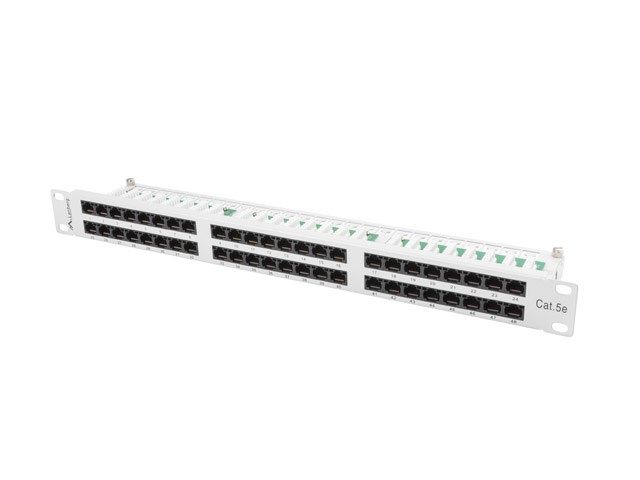 LANBERG PPU5-1048-S Lanberg Patch Panel 48 port 1U, cat. 5e, grey_2