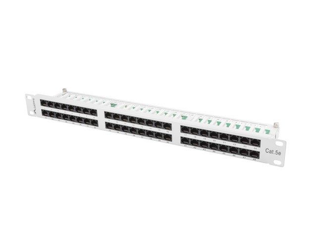 LANBERG PPU5-1048-S Lanberg Patch Panel 48 port 1U, cat. 5e, grey_7