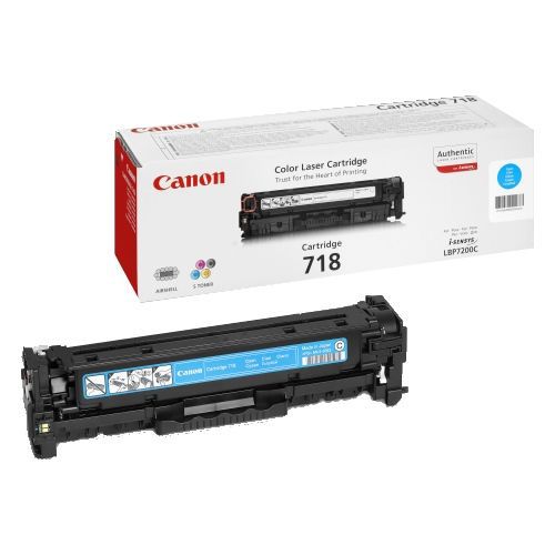 Toner Canon CRG718C, cyan, capacitate 2900 pagini, pentru LBP-7200Cdn_2