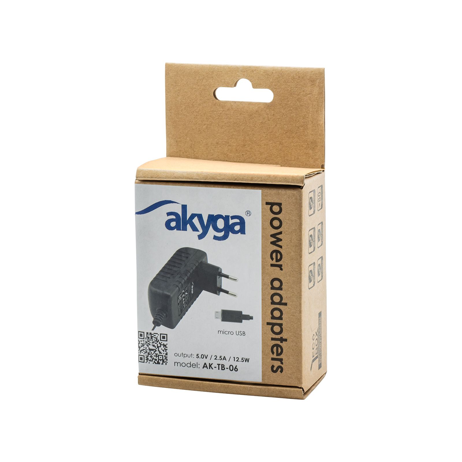 AKY AK-TB-06 AKYGA Universal Tablet Adapter AK-TB-06 5V/2.5A DC MicroUSB_2