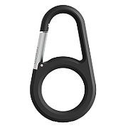 SECURE HOLDER W/ CARABINER/F/ APPLE AIRTAG BLACK_1