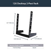 12U 19IN OPEN FRAME 2POST RACK/._6