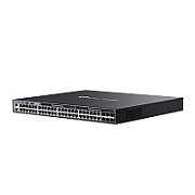 TP-Link Omada switch 48 porturi L3 Managed 6 porturi 10G SG6654X, Interfata: 48× 10/100/1000 Mbps RJ45 Ports, 6× 10G SFP+ Slots, 2× USB 2.0 , 1× RJ45 Console Port, 1× USB Type-C Console Port, 1× RJ45 Management Port, 4 x ventilatoare, Dimensiuni:440 × 380 × 44 mm, Montare in rack, Consum maxim_4