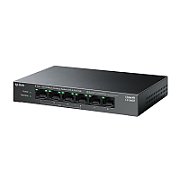 TP-LINK 6-PORT GIGABIT SWITCH LS106LP, Standards and Protocols: 802.3 af compliant, Interface: 6 * 10/100/Mbps, Auto-Negotiation, Auto-MDI/MDIX Ports_1