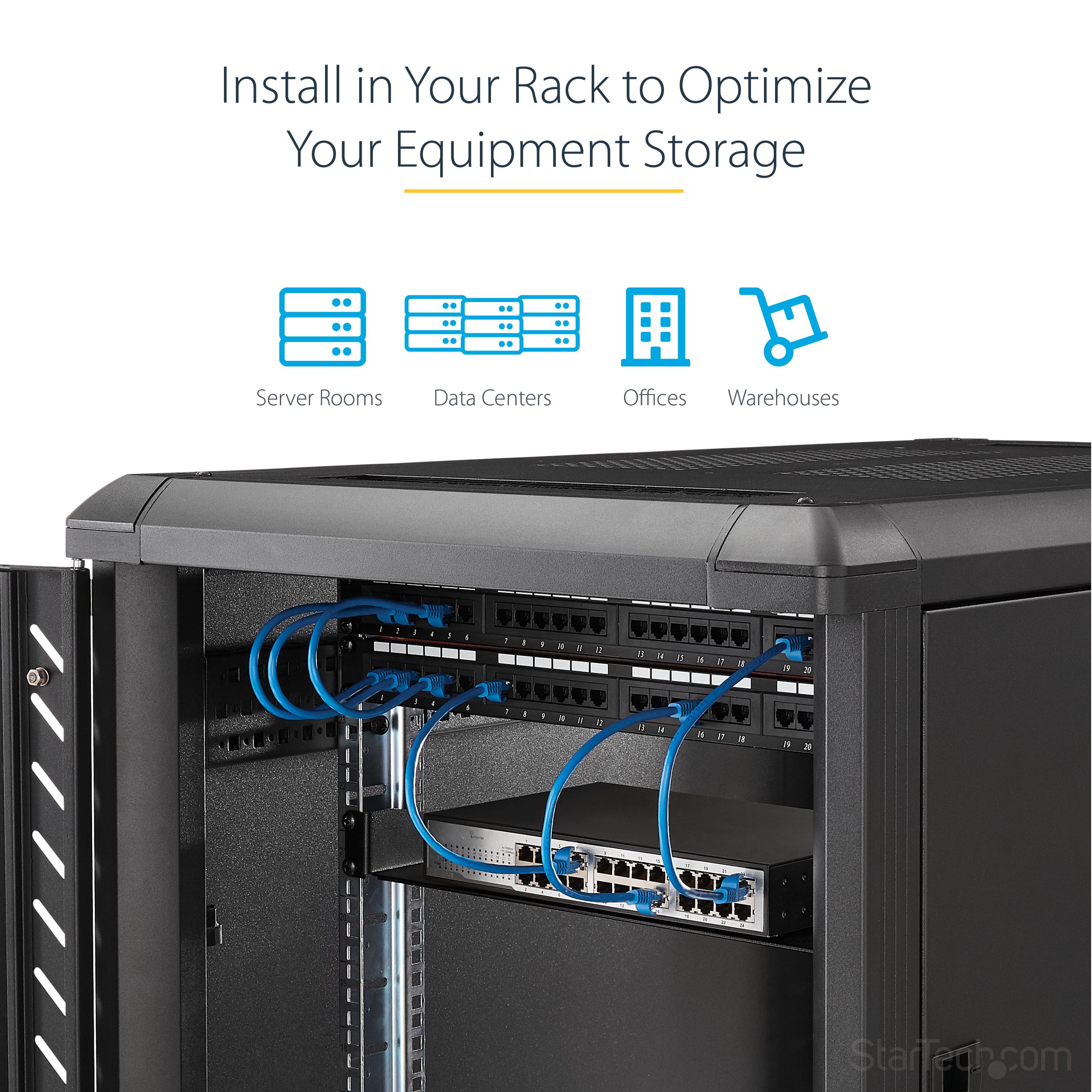 2U FIXED RACK MOUNT SHELF/._13