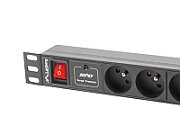 LANBERG PDU-04E04I-0200-BK Lanberg PDU 1U 16A, 8 sockets ( 4xE-4xIEC ), 2m, Black_4