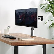 DESK MOUNT DUAL MONITOR ARM/UP TO 32IN MONITORS DUAL SWIVEL_7