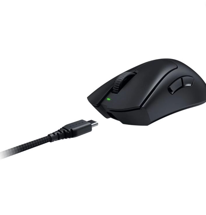 Mouse Razer DeathAdder V3 HyperSpeed EU, rezolutie 26000 DPI, senzor Focus X Optical, 8 butoane programabile, durata de viata baterie pana la 100 de ore in 1000 Hz si pana la 20 de ore in 8000 Hz, negru_2