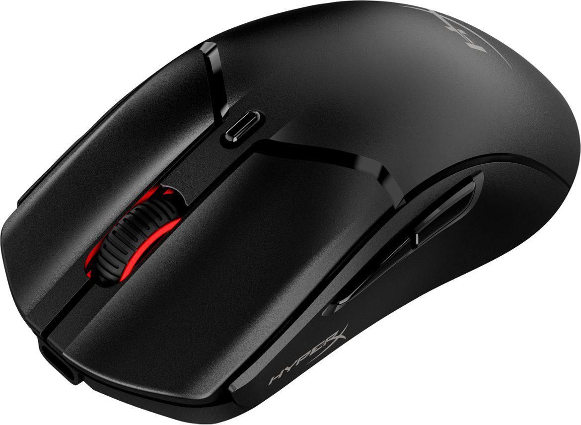 Mouse HyperX Pulsefire Haste Core 2 Wireless, rezolutie maxima 12000 DPI, conectivitate 2.4GHz Wireless / Bluetooth 5.2, polling rate pana la 1000 Hz, durata de viata baterie pana la 100 de ore in modul 2.4GHz highspeed, si pana la 200 de ore in modul Bluetooth 5.2, negru_3