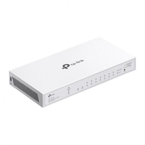 TP-LINK 10-Port Gigabit Smart Switch with 8-Port PoE+ FESTA FS310GP, iNTERFATA: 8× 10/100/1000Mbps PoE+ RJ45 Ports (Auto-Negotiation/Auto MDI/MDIX), 2× 100/1000 Mbps SFP Slots, dIMENSIUNI: 209×126×26 mm, Capacitate Switch: 209×126×26 mm, Packet Forwarding Rate: 14.88 Mpps, Cloud Management,_3