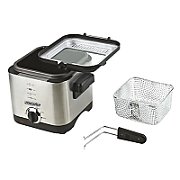 Mesko Home MS 4910 fryer Single 1.5 L Stand-alone 900 W Deep fryer Black  Satin steel_2