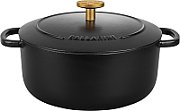 Ballarini Bellamonte Round Cast Iron Pot - Black  5.5 ltr_1