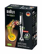 Braun Hand Blender MQ7000X MultiQuick Immersion Hand Blender 1000 W Number of speeds 2 Black/Stainless Steel_1