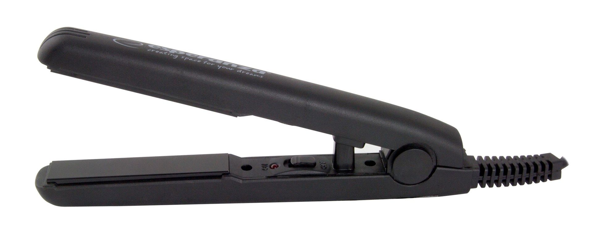 Esperanza EBP008 hair styling tool Straightening iron Warm Black 22 W_3