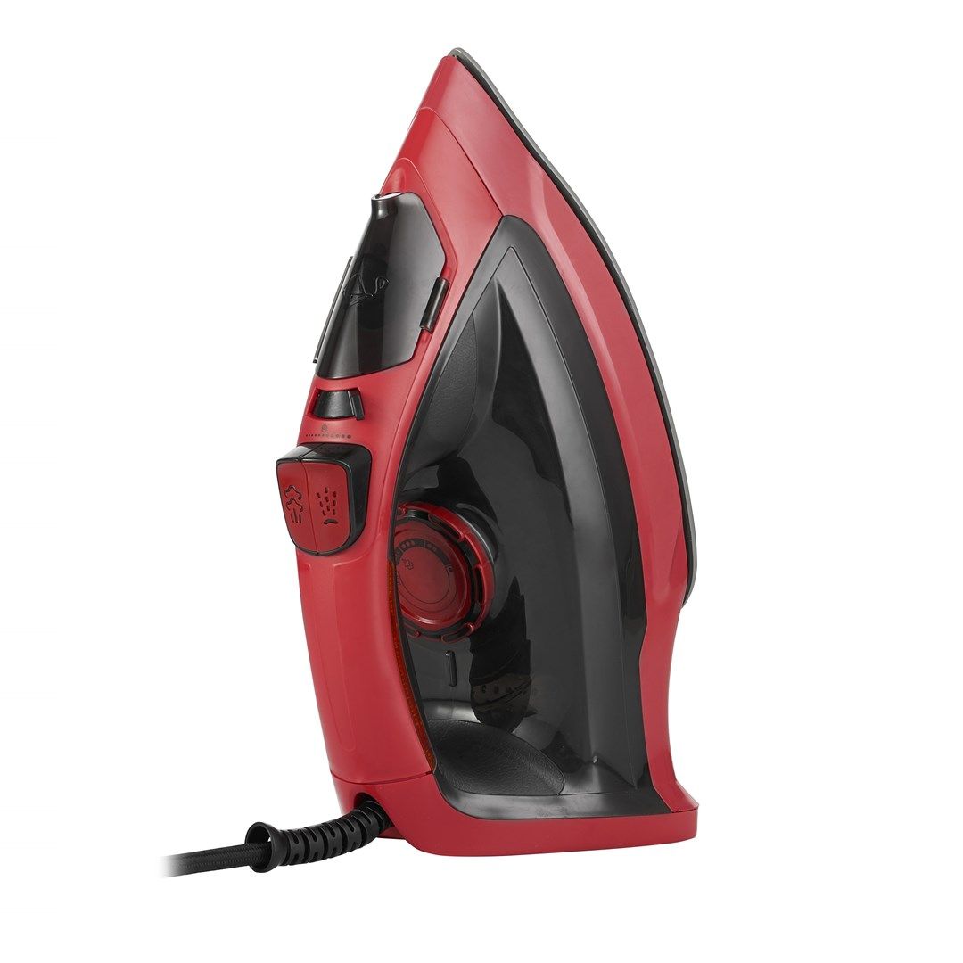 Mesko | MS 5031 | Iron | Steam Iron | 2400 W | Water tank capacity  ml | Continuous steam 40 g/min | Steam boost performance 70 g/min | Red/Black_5