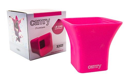 Camry Premium CR 1142 portable/party speaker Stereo portable speaker Black  Pink 3 W_4