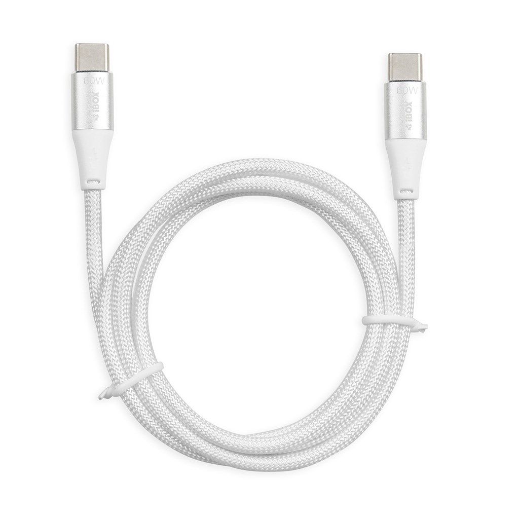 iBOX IKUTC USB-C cable 60W 2m White_2