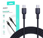 AUKEY CB-NCC2 USB-C Type-C Power Delivery PD 60W 3A 1.8m Nylon Black_1