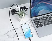 AUKEY CB-NCC2 USB-C Type-C Power Delivery PD 60W 3A 1.8m Nylon Black_6