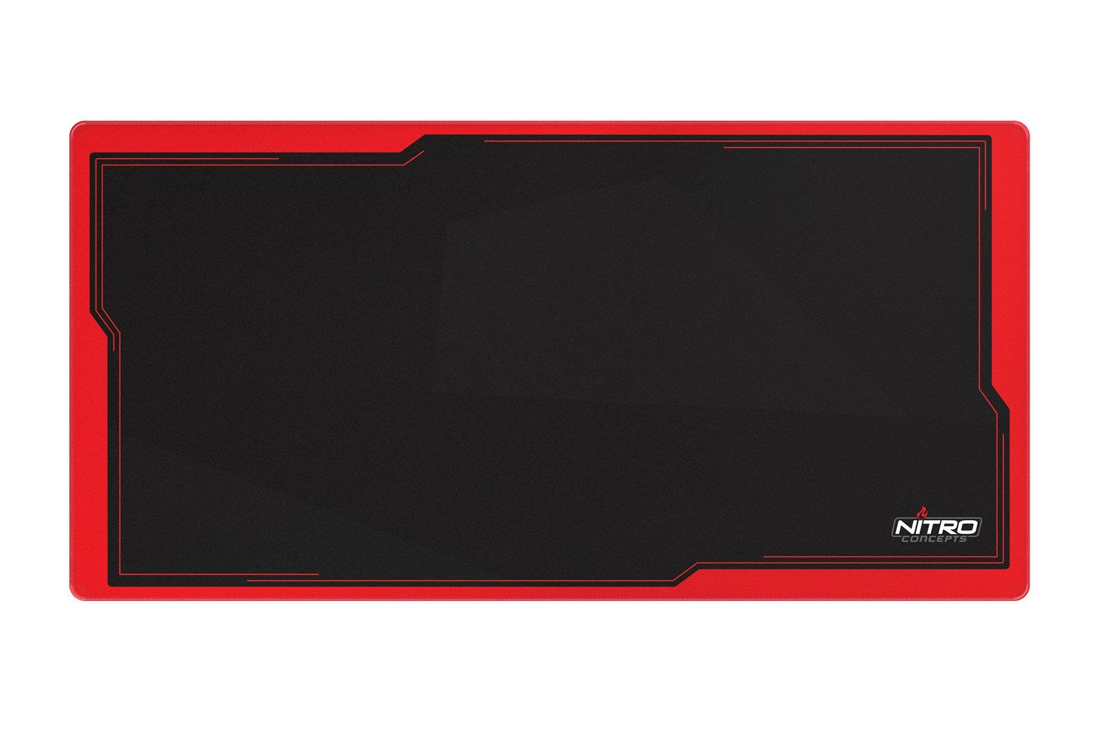 Nitro Concepts DM12 Gaming mouse pad Black  Red_5