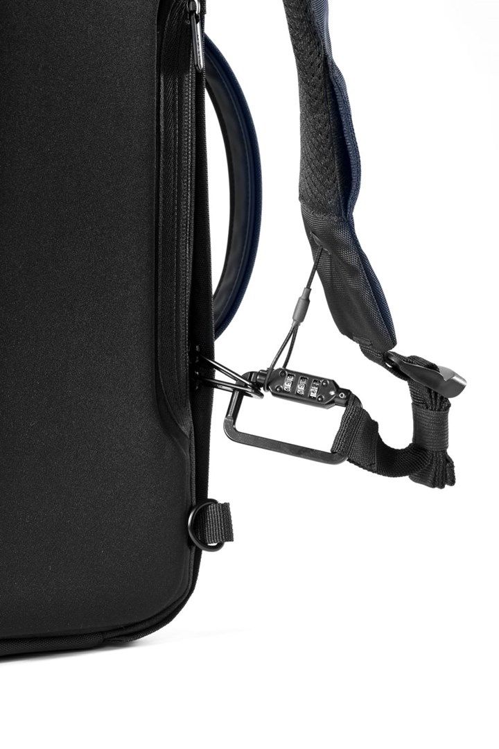 XD DESIGN ANTI-THEFT BACKPACK / BRIEFCASE BOBBY BIZZ 2.0 NAVY P/N: P705.925_12