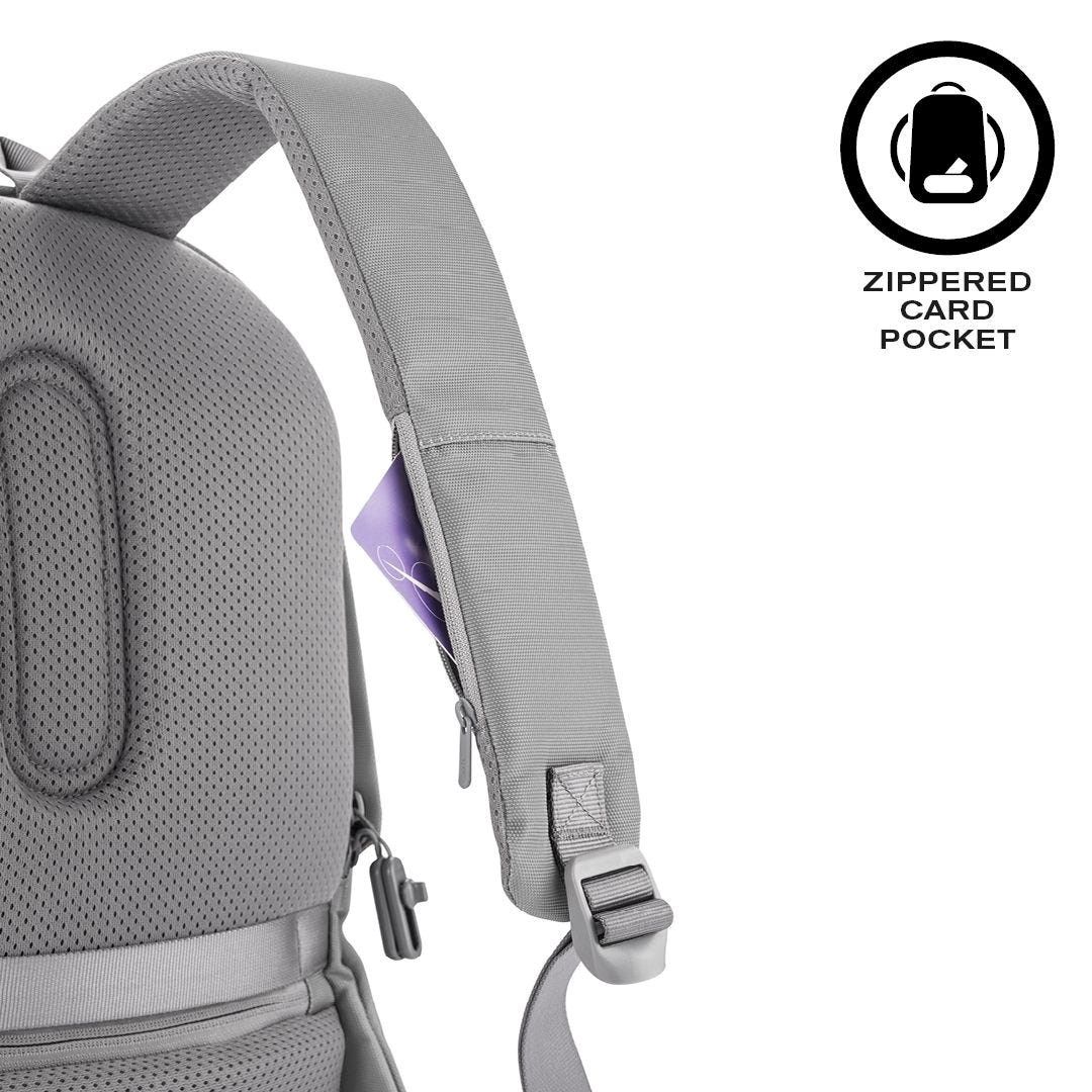 XD DESIGN ANTI-THEFT BACKPACK BOBBY SOFT GREY P/N: P705.792_3