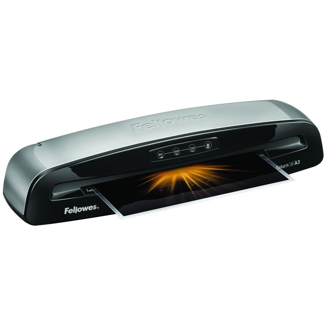 Fellowes Saturn 3i Cold/hot laminator 300 mm/min Black  Silver_4