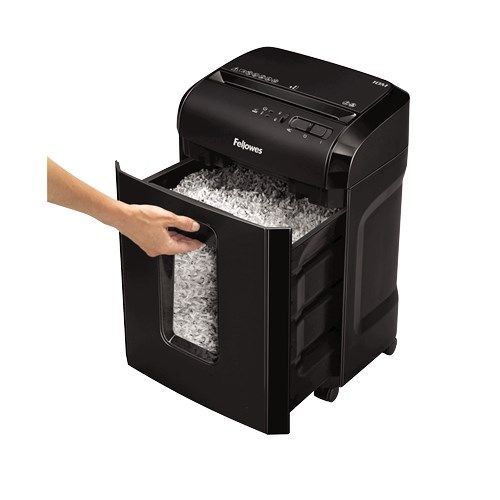 Fellowes Powershred 10M paper shredder Micro-cut shredding Black_5