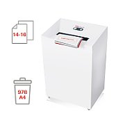 HSM Pure 530 paper shredder Particle-cut shredding 55 dB 30 cm White_4