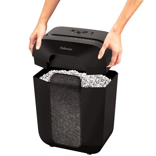 Fellowes Powershred LX41 paper shredder Particle-cut shredding Black_4