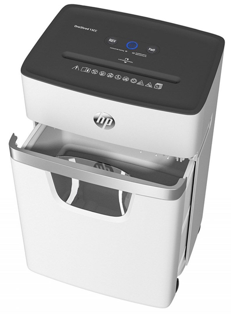 HP ONESHRED 15CC 20L paper shredder Micro-cut shredding_6