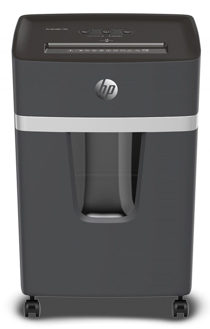 HP PRO SHREDDER 15CC 20L paper shredder Micro-cut shredding_4