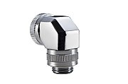 PHANTEKS Rotary Hard Tube Fitting 12mm 90 Degree G1/4 - chrome  rotatable_7