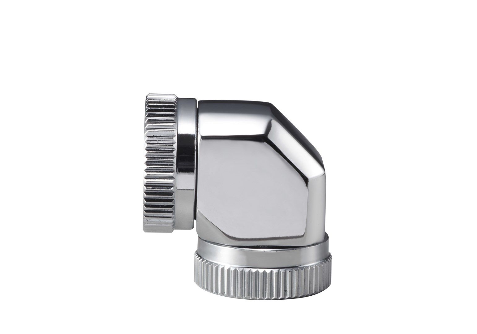 PHANTEKS Hard-Tube Adapter 2x 12mm 90 degrees - chrome_2