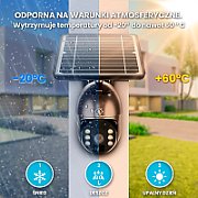 Extralink 3G/4G/LTE camera Mystic 4G PTZ with solar panel 8W  1080p  IP66  4x 18650 battery_20