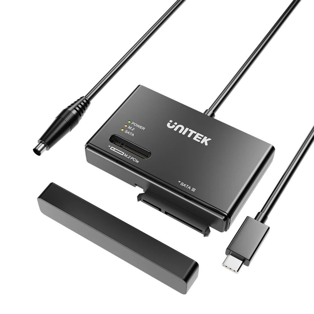 UNITEK ENCLOSURE ADAPTER NVME M.2 SSD USB-C_3